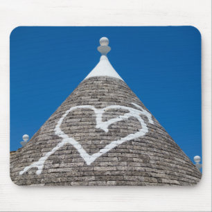 Trulli house roof mousepad