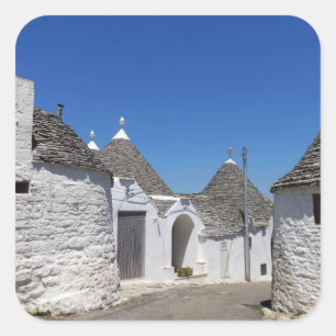 Trulli houses in Alberobello, Puglia sticker