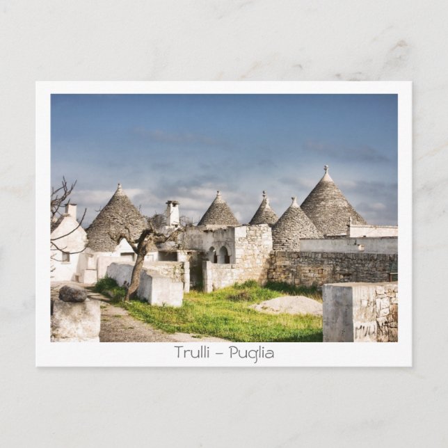 Trulli - Puglia Postcard (Front)