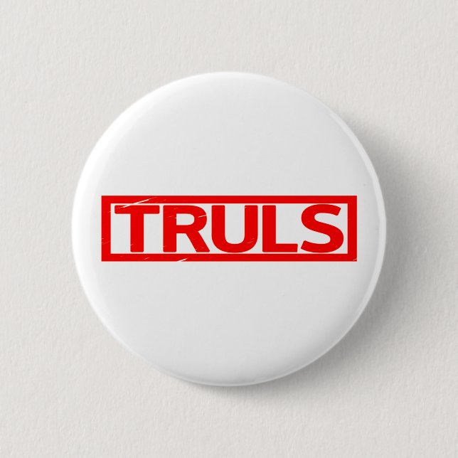 Truls Stamp 6 Cm Round Badge (Front)