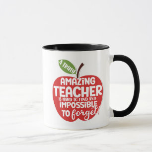 Truly Amazing Teacher Thank You Mug –Apple Teacher