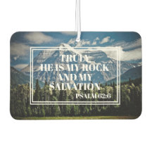 Truly He My Rock Christian Bible Verse Mountain