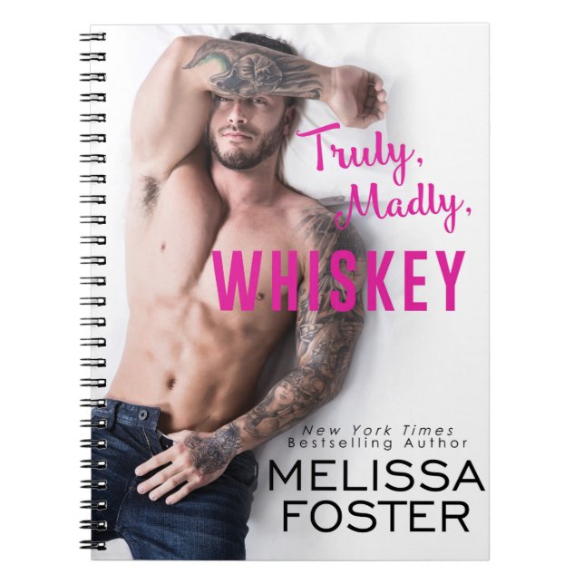 Truly, Madly, Whiskey 6.5" x 8.75" Notebook (Front)