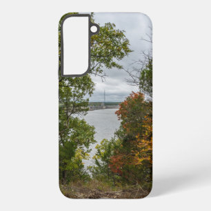 Truman Dam Autumn Framed Samsung Case