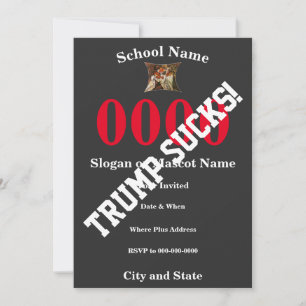Trump 15th 20th 25th 30th 35th 40th 45th 50th invitation