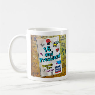 TRUMP "16 AND PRESIDENT" COFFEE MUG