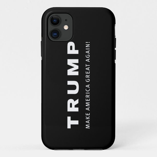 TRUMP 2016 BLACK iPhone case (Back)