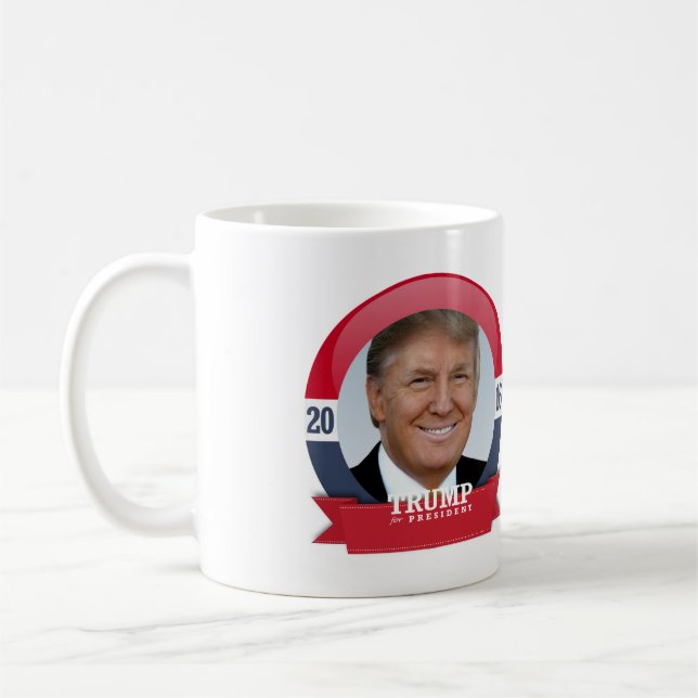 Trump 2016 coffee mug (Left)