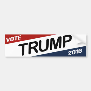 Trump 2016 Diagonal Campaign Bumper Sticker -.png