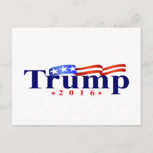 Trump 2016 Logo Postcard