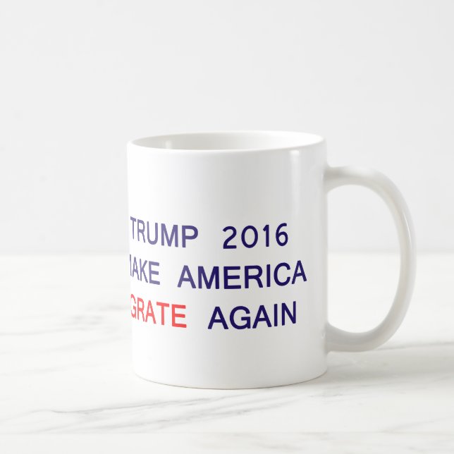 Trump 2016 Parody Mug (Right)