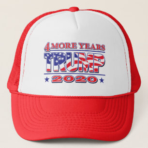 Trump 2020 4 More Years Trucker Hat