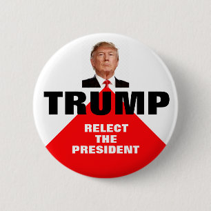 Trump 2020 6 cm round badge
