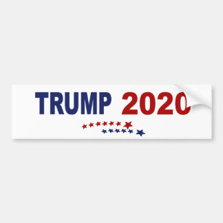 TRUMP 2020 BUMPER STICKER