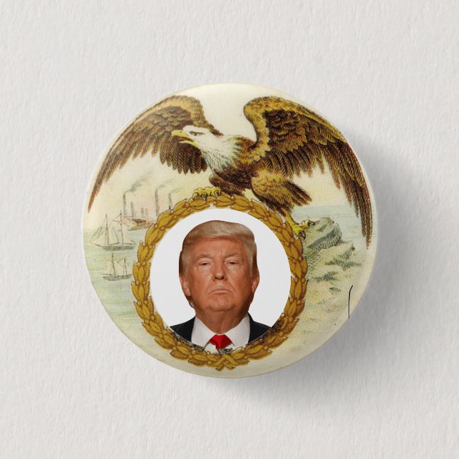 Trump 2020 button (Front)