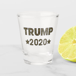 Trump 2020 Camouflage Campaign Shot Glass