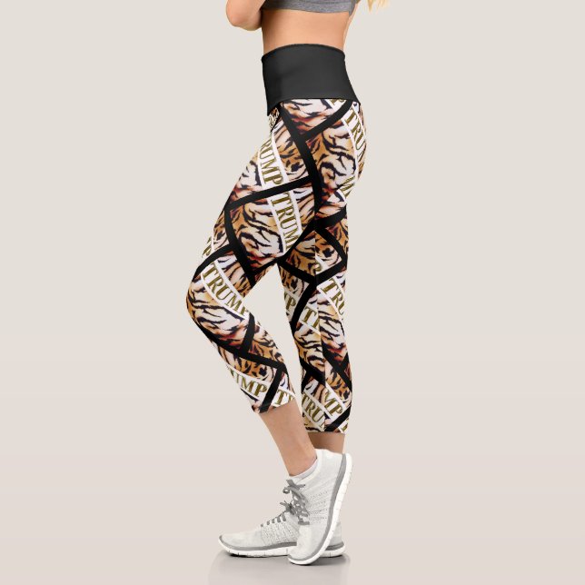 TRUMP 2020 CAPRI LEGGINGS (Left)