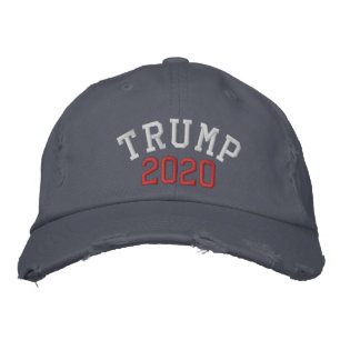 TRUMP 2020 Distressed Chunk Twill Cap
