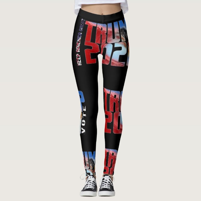 Trump 2020 Florida Red Wave Legging (Front)