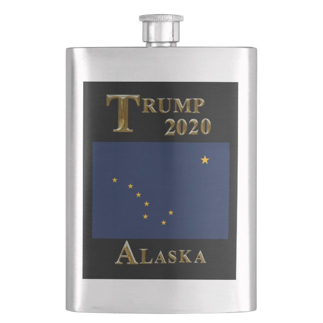 TRUMP 2020 HIP FLASK (Front)