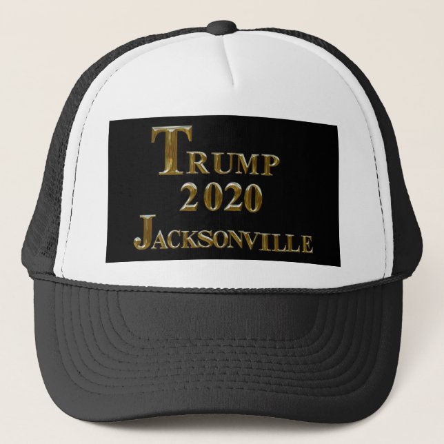 TRUMP 2020 JACKSONVILLE TRUCKER HAT (Front)