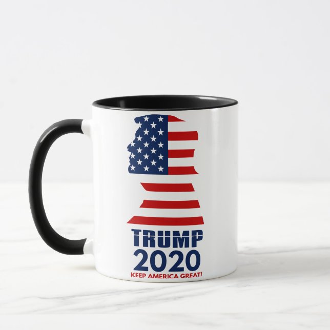 Trump 2020 Keep America Again Mug (Left)
