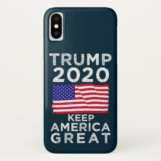 Trump 2020 : Keep America Great iPhone X Case