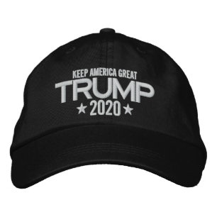 Trump 2020 Keep America Great Hat - Black