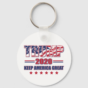Trump 2020 Keep America Great Key Ring
