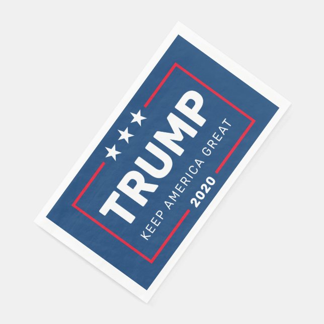 Trump 2020 Keep America Great Napkin (Corner)