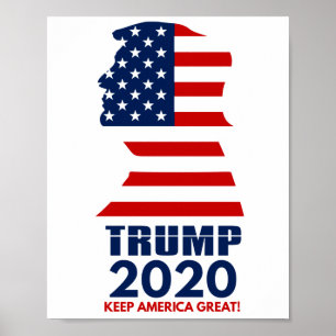 Trump 2020 Keep America Great Poster