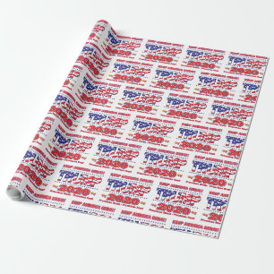 Trump 2020 Keep America Great - Promises Made Wrapping Paper