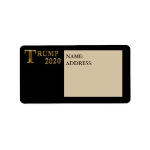 TRUMP 2020 LABEL