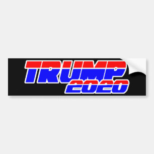 TRUMP 2020 - LET'S MAKE AMERICA EVEN GREATER! BUMPER STICKER