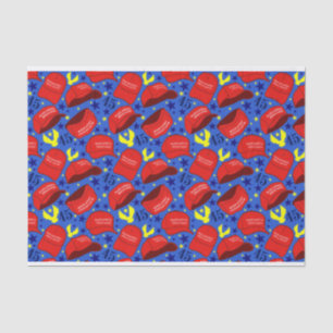 Trump 2020 MAGA Hat Pattern - Blue - Tissue Paper