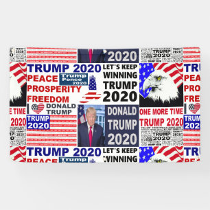 Trump 2020 Medley popular Banner