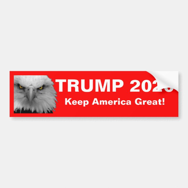Trump 2020 Official Bumper Sticker (Front)