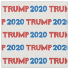 Trump 2020 Red Blue Pattern Fabric