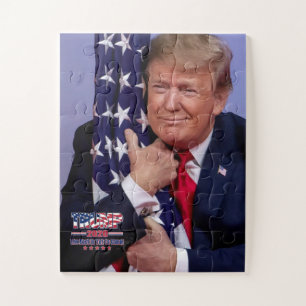 Trump 2020 The Best is Yet To Come Jigsaw Puzzle