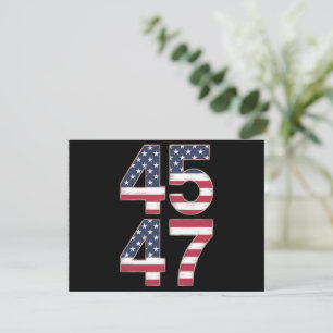 Trump 2024 45 47 Vintage Invitation
