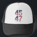 Trump 2024 45 47 Vintage Trucker Hat<br><div class="desc">Trump 2024 45 47 Vintage</div>