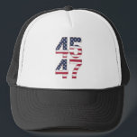 Trump 2024 45 47 Vintage Trucker Hat<br><div class="desc">Trump 2024 45 47 Vintage</div>