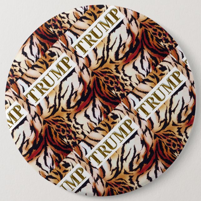 TRUMP 2024 6 CM ROUND BADGE (Front)