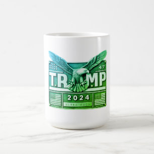 TRUMP 2024 Bald Eagle Coffee Mug