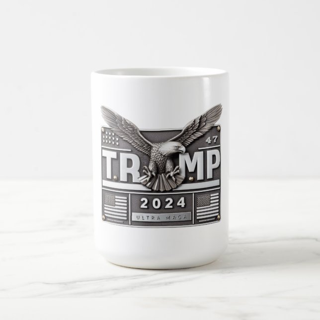 TRUMP 2024 Bald Eagle Coffee Mug (Center)