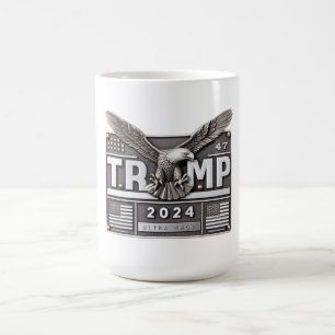 TRUMP 2024 Bald Eagle Coffee Mug