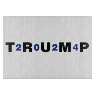 Trump 2024 Blue Cutting Board