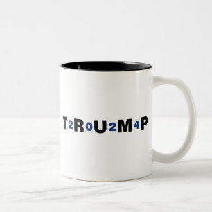 Trump 2024 Blue Two-Tone Coffee Mug