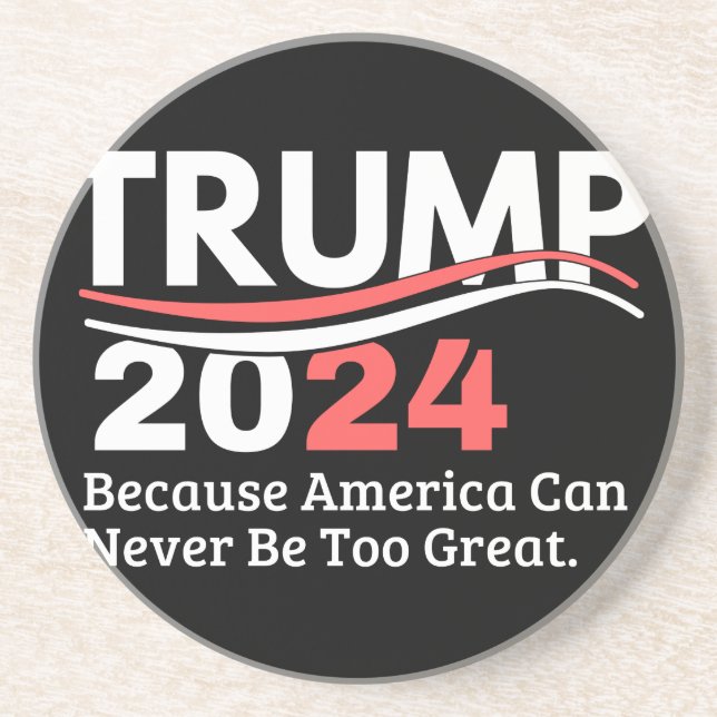 trump 2024 bumper coaster (Front)