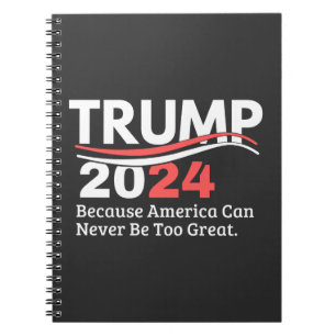 trump 2024 bumper notebook